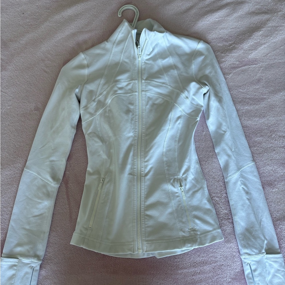 Lululemon Athletica White define jacket